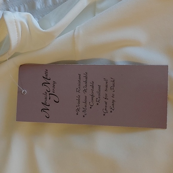 NWT Women's Ivory Plus Size Tank Top 2X - Picture 7 of 13